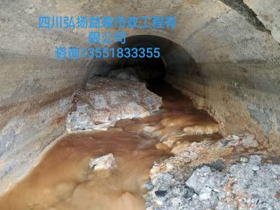 甘孜海子山疏通隧道前后图